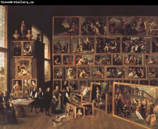 David Teniers Archduke Leopold Wilhelm's Gallery at Brussels (mk45)